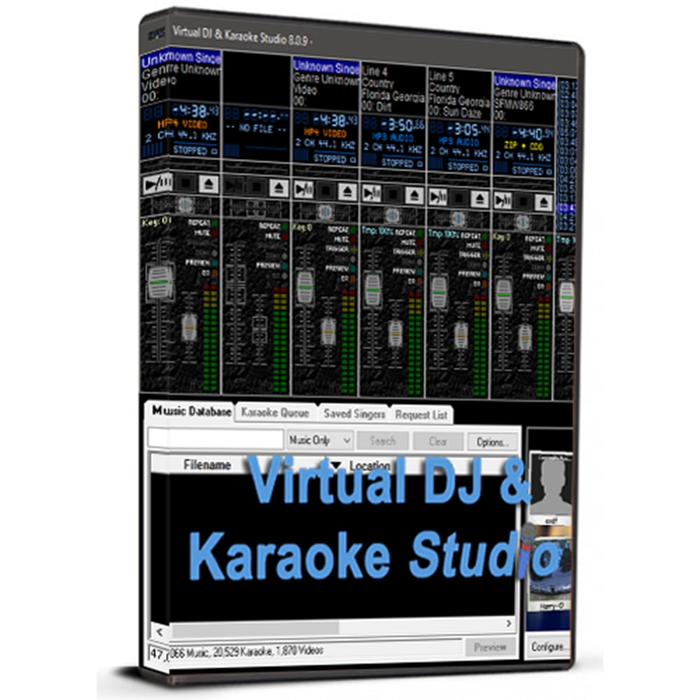 Virtual DJ and Karaoke Studio 8 For Windows Cd Key Global